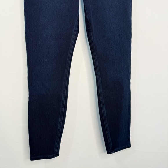 SPANX Ankle Leggings Pants Dark Blue Wash Women Size L - Picture 6 of 17